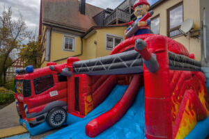 Hüpfburg Feuerwehr